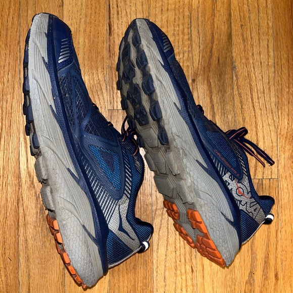 Hoka Challenger ATR 3 Men's Running Shoes Size 10 Blue Grey Hiking Sneakers. - Picture 3 of 13
